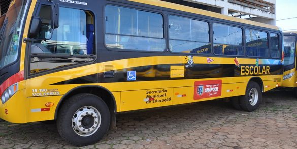 Aquisição de 23 novos ônibus escolares